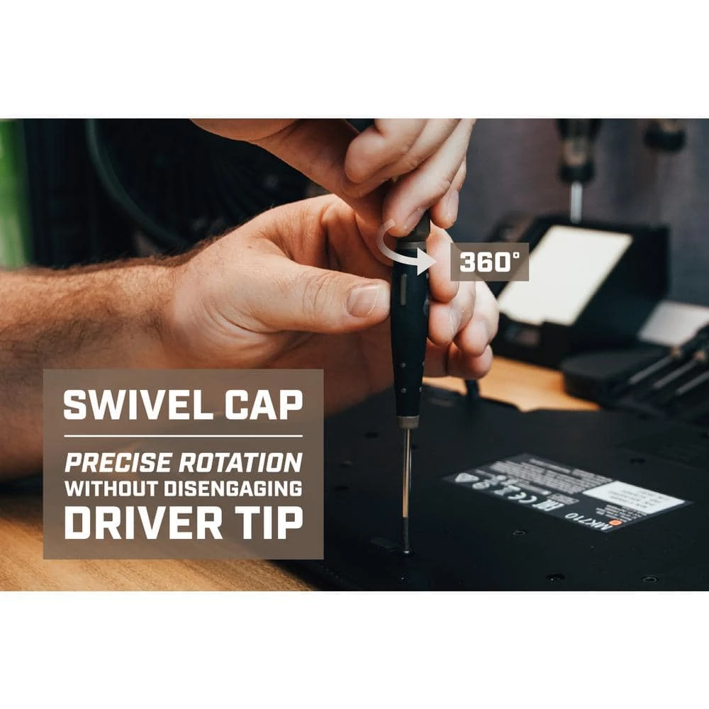 Precision Screwdriver Set with Case, Phillips & Slotted, Magnetic Tip, 3% Donated to Veterans (6-Piece) by SPEC OPS - Image 2